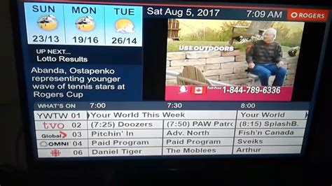 rogers tv schedule